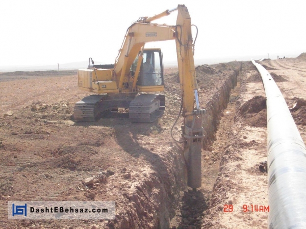 Construction of gas pipeline -30 inches- Qayn- Birjand